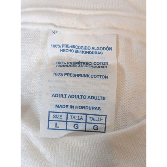 VTG Disney Adult L T Shirt Tee Delta Mickey Minnie Donald Pluto Goofy Christmas - Picture 6 of 11